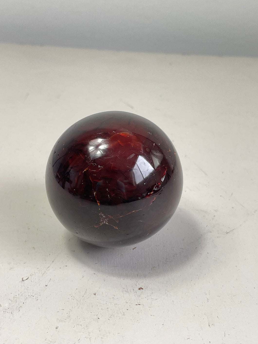 Carnelian Crystal Sphere S115