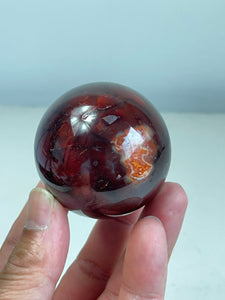 Carnelian Crystal Sphere S115