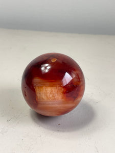 Carnelian Crystal Sphere S111