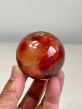 Load image into Gallery viewer, Carnelian Crystal Sphere S111
