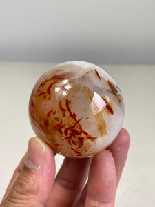 Carnelian Crystal Sphere S112