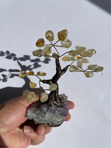 Citrine Gem Tree (S) TR038