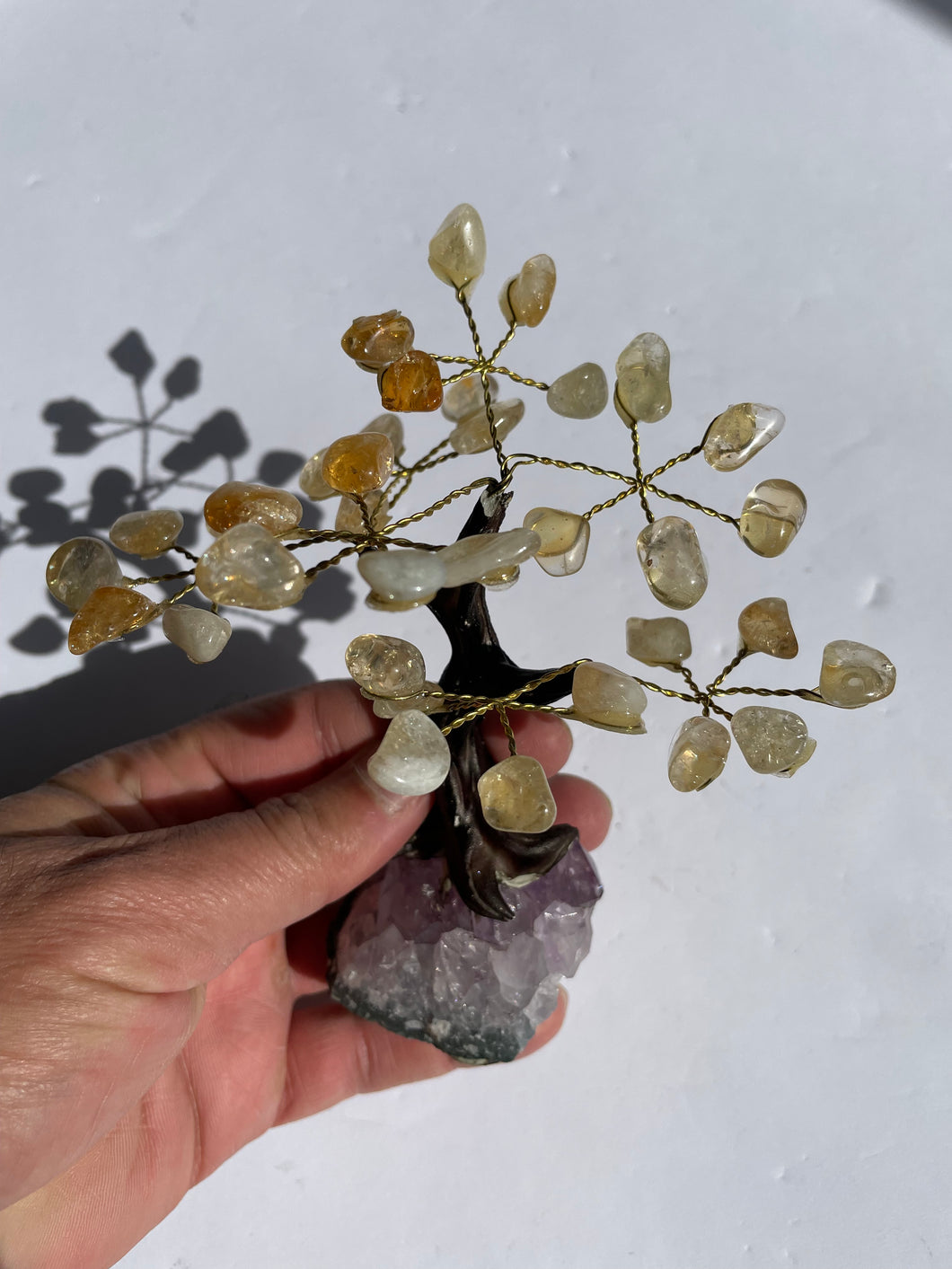 Citrine Gem Tree (S) TR039