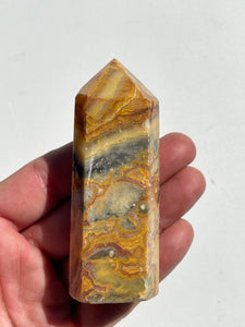 Crazy Lace Agate Tower T371