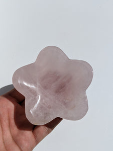 Rose Quartz Crystal Bowl P006