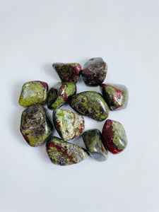 Dragon Blood Jasper Tumbled Stones TB040 x 1