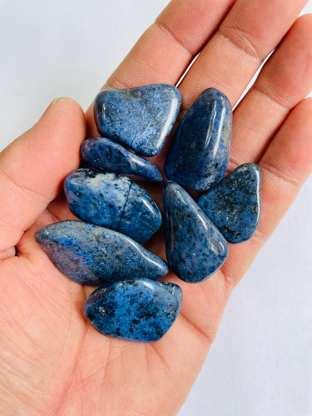 Dumortierite Tumbled Stones TB047 x 1