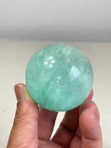 Fluorite Crystal Sphere High Grade S135