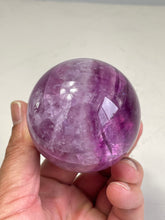 Load image into Gallery viewer, Fluorite Crystal Sphere High Grade S127
