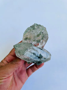 Chlorite/Green Himalayan Quartz Crystal Q761