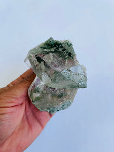 Chlorite/Green Himalayan Quartz Crystal Q761