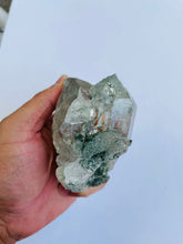 Load image into Gallery viewer, Chlorite/Green Himalayan Quartz Crystal Q761
