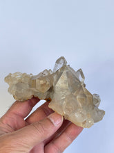 Load image into Gallery viewer, Cathedral Smokey Himalayan Natural Quartz Cluster Q254
