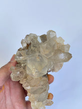 Load image into Gallery viewer, Cathedral Smokey Himalayan Natural Quartz Cluster Q254
