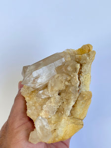 Cathedral Smokey Himalayan Natural Quartz Cluster Q255