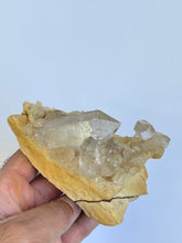 Load image into Gallery viewer, Cathedral Smokey Himalayan Natural Quartz Cluster Q255
