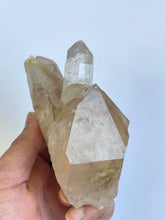 Load image into Gallery viewer, Cathedral Smokey Himalayan Natural Quartz Cluster Q256
