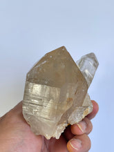 Load image into Gallery viewer, Cathedral Smokey Himalayan Natural Quartz Cluster Q256
