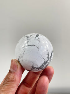 Howlite Crystal Sphere S153