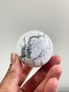 Howlite Crystal Sphere S153