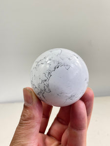 Howlite Crystal Sphere S150