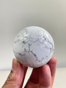 Howlite Crystal Sphere S151