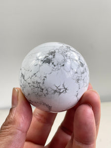 Howlite Crystal Sphere S151