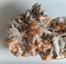 Load image into Gallery viewer, Scolecite spray with stilbite Rare Crystal/Mineral Specimen (290x210mm) 2.95kg - Crystal King Australia
