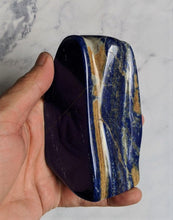 Load image into Gallery viewer, Lapis Lazuli Polished Specimen Mineral Rock 572g 120x65mm(High Grade) - Crystal King Australia
