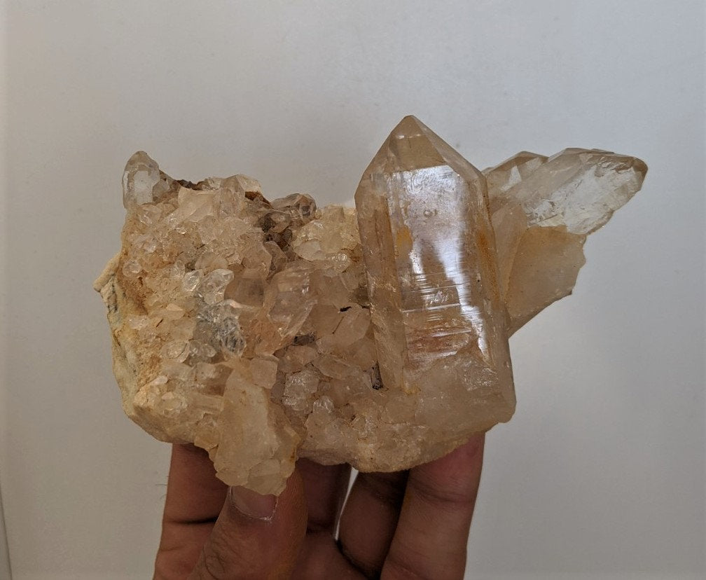 Smokey Cathedral Quartz Crystal Natural Himalayan 110x90x70mm - High Grade - Crystal King Australia