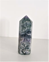 Load image into Gallery viewer, Fluorite Flower Tower/Point Natural Crystal Large 140x50x35mm - Crystal King Australia
