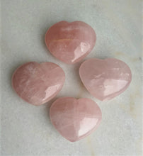 Load image into Gallery viewer, Rose Quartz Heart Natural x 1 (Medium &gt;80x75mm) - Crystal King Australia
