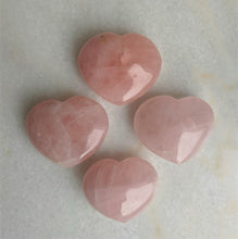 Load image into Gallery viewer, Rose Quartz Heart Natural x 1 (Medium &gt;80x75mm) - Crystal King Australia
