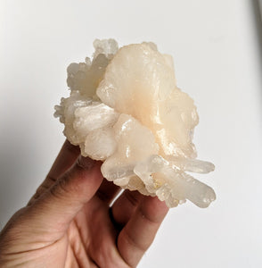 Peach Stilbite Cluster Natural Crystal/Mineral 120x75mm - Crystal King Australia