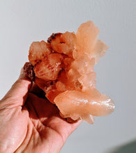 Load image into Gallery viewer, Red-Orange Stilbite Natural Crystal/Mineral 120x115mm - Crystal King Australia
