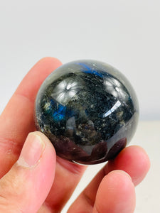 Labradorite Crystal Sphere S173