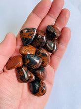 Load image into Gallery viewer, Mahogany Obsidian Tumbled Stones TB041 x 1
