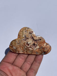 Pink Crazy Lace Agate Cloud AG150