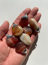 Load image into Gallery viewer, 1 x  Agate Crystal  Pendant Natural PD033
