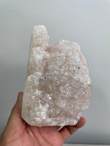 Light Pink Apophyllite Crystal Cluster AP376a