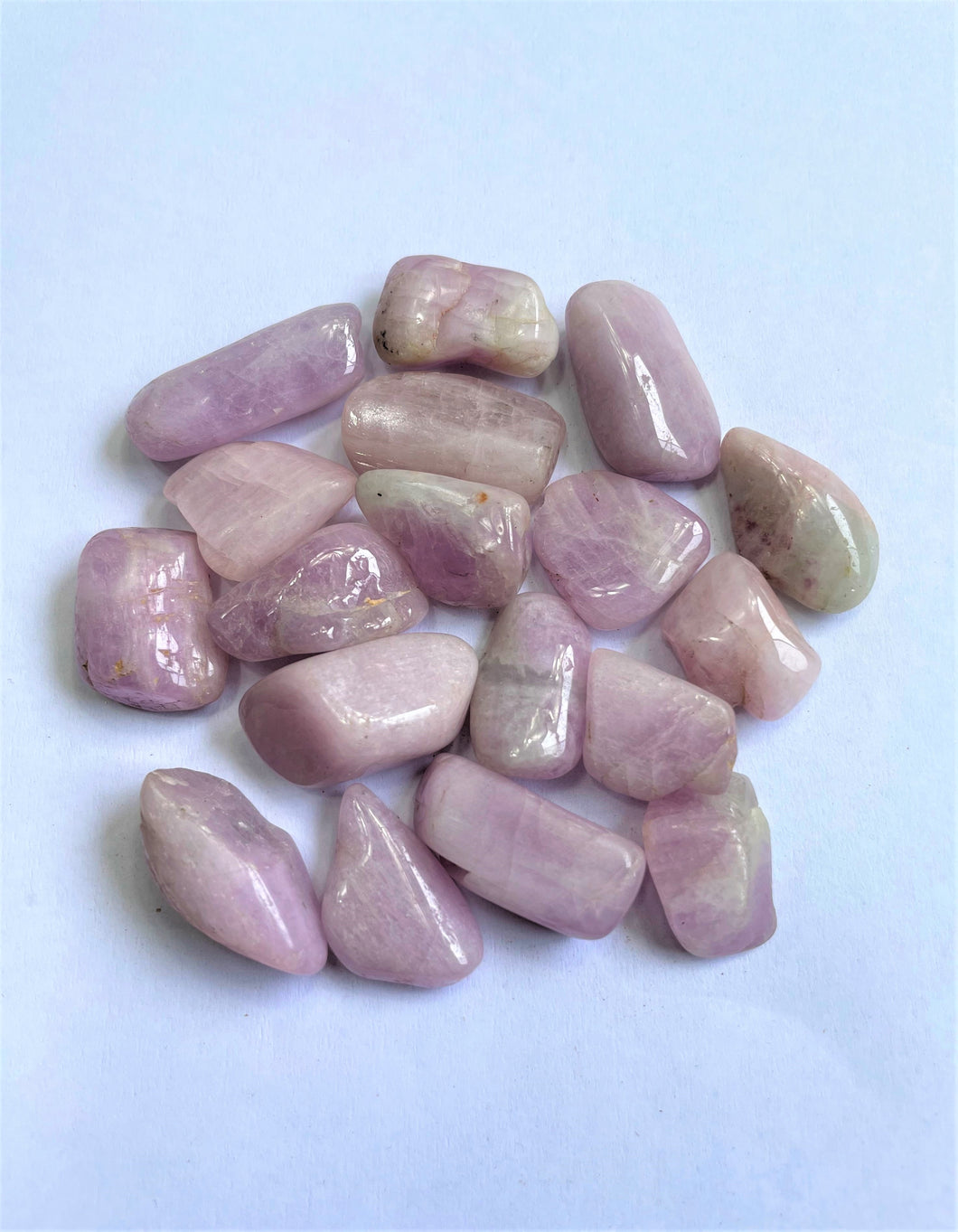 Pink Kunzite Tumbled Stones TB078 x 1