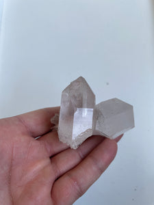 Pink Himalayan/Samadhi Quartz Crystal Natural Q476