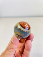 Load image into Gallery viewer, Polychrome Jasper Sphere S191 x 1
