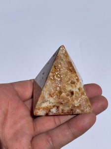 Pink Crazy Lace Agate Pyramid AG142