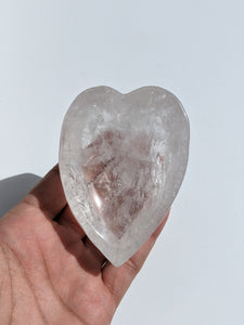 Quartz Crystal Heart P018