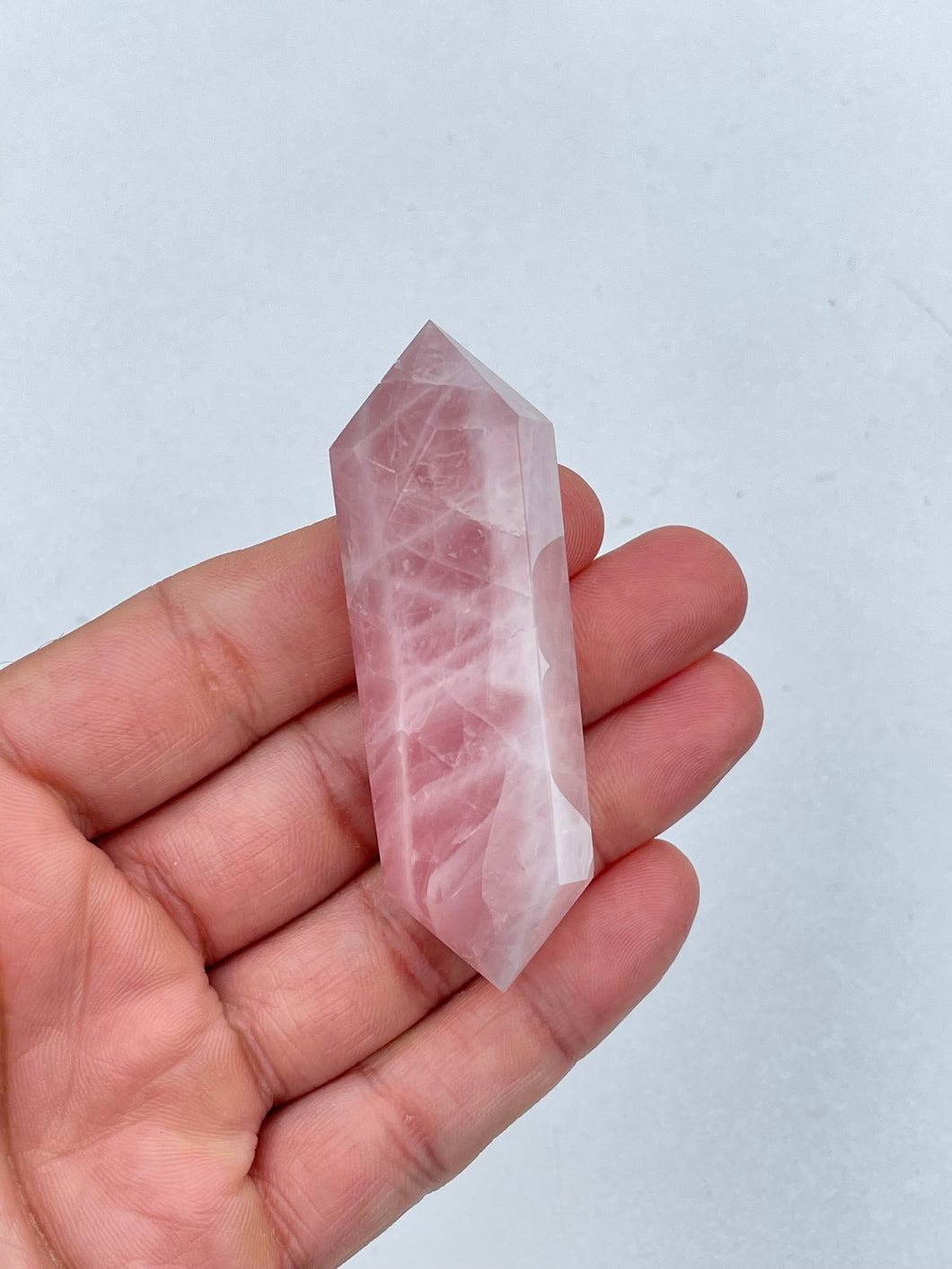 Rose Quartz DT Crystal High Grade T279