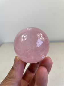 Rose Quartz Crystal Sphere S182