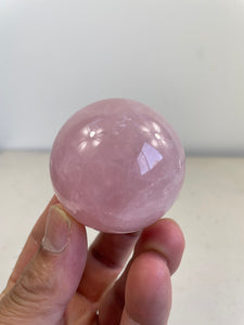 Rose Quartz Crystal Sphere S184