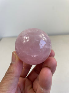 Rose Quartz Crystal Sphere S184