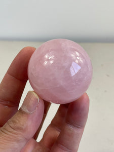 Rose Quartz Crystal Sphere S185